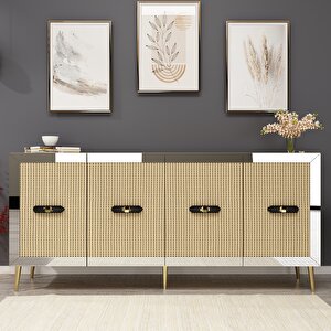 DARKCT (KB150) KONSOL Safir Meşe-Gümüş Safirmeşe-Gümüş
