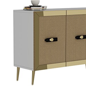 Darkct (kb150) Konsol Beyaz-Altın