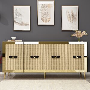 Darkct (kb150) Konsol Safir Meşe-Altın Safirmeşe-Altın
