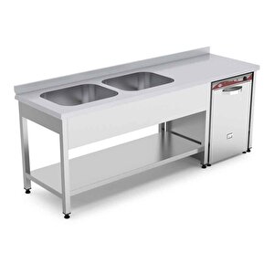 Emp.e.72085-2emt-r 2 Evyeli Tezgah Sağ 200x70x85 Cm