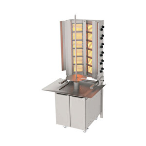 Adg-12-d-s Döner Makineleri Duvara Monte Gazlı Hareketli Alt Arabalı Sabit - 6x2 Radyanlı