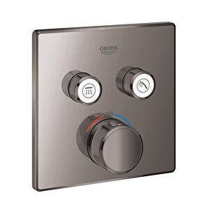 Grohtherm Smartcontrol Çift Valfli Akış Kontrollü, Ankastre Termostatik Duş Bataryası - 29124a00