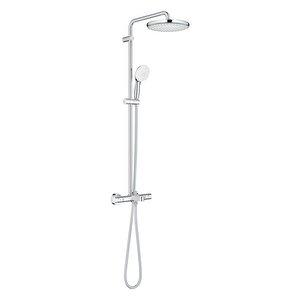 Tempesta System 250 Duvara Monte Termostatik Banyo Bataryalı Duş Sistemi - 26978001