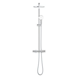 Tempesta System 250 Duvara Monte Termostatik Banyo Bataryalı Duş Sistemi - 26978001