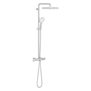 Tempesta System 250 Cube Duvara Monte Termostatik Bataryalı Duş Sistemi - 26975001