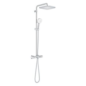 Tempesta System 250 Cube Duvara Monte Termostatik Bataryalı Duş Sistemi - 26975001