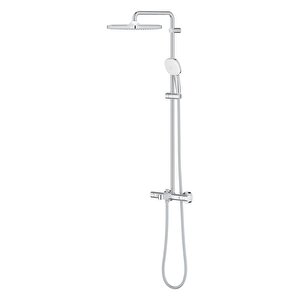 Grohe Tempesta System 250 Cube Duvara Monte Termostatik Bataryalı Duş Sistemi - 26975001