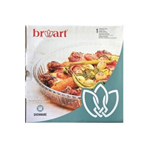 Brart 45014 Optikli Yuvarlak Fırın Tepsisi 32 Cm Büyük Boy