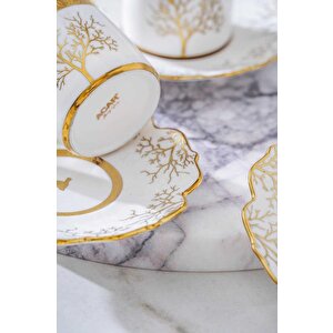 Kıeran Gold 6 Kişilik Kahve Fincanı Takımı Hxf-06801