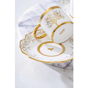 Kıeran Gold 6 Kişilik Kahve Fincanı Takımı Hxf-06801