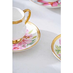 Hxf-06861 Kalmia 6lı Kahve Fincanı Takımı Karışık