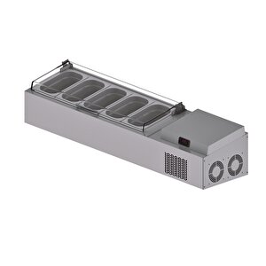 Set Üstü Saladbar Pleksi Kapak Gn 1/4-150: 5 Adet