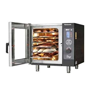 Elektrik Isıtmalı Dijital 6 Tepsili Konveksiyonlu Patisseri Fırın