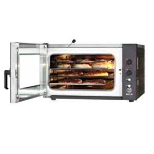 Elektrik Isıtmalı 4 Tepsili Konveksiyonlu Patisseri Fırın