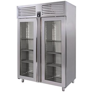 Dik Tip Snack Derin Dondurucu 2 Cam Kapılı