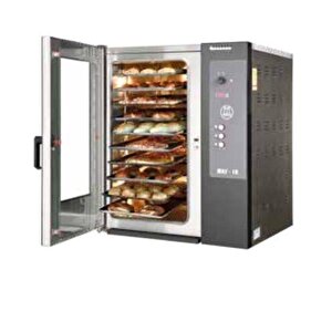Elektrik Isıtmalı 10 Tepsili Konveksiyonlu Patisseri Fırın