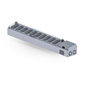 Set Üstü Saladbar Pleksi Kapak Gn 1/4-150: 10 Adet