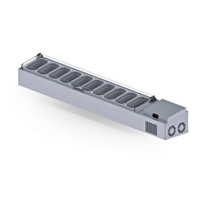 Set Üstü Saladbar Pleksi Kapak Gn 1/4-150: 10 Adet