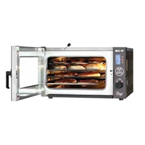 Elektrik Isıtmalı Dijital 4 Tepsili Konveksiyonlu Patisseri Fırın