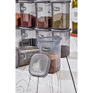 Okyanus Home 12 Adet Etiketli Baharatlık Seti 450 Ml