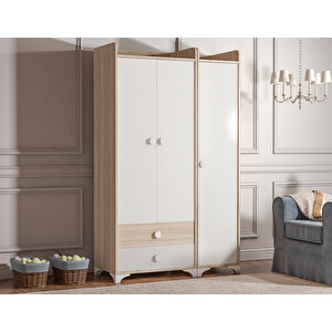 Pati̇ko Furni̇ture Bdlp 049 3 Kapili Dolap