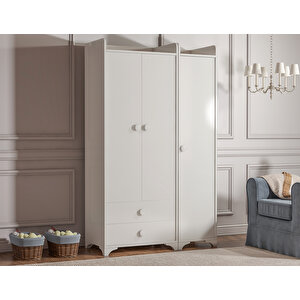 Pati̇ko Furni̇ture Bdlp 049 3 Kapili Dolap