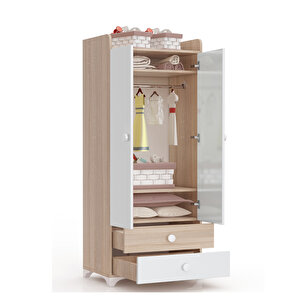 Pati̇ko Furni̇ture Bdlp 048 2 Kapili Dolap Sonomo