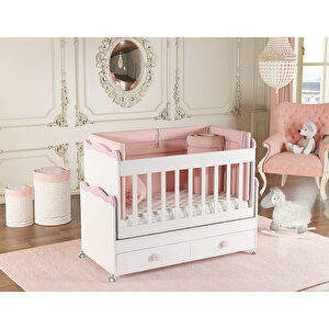 Pati̇ko Furni̇ture Babysun 2 Çekmeceli̇ Beşi̇k Pembe