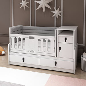 Pati̇ko Furni̇ture Rose R 131 Büyüyebi̇len Beşi̇k Beyaz