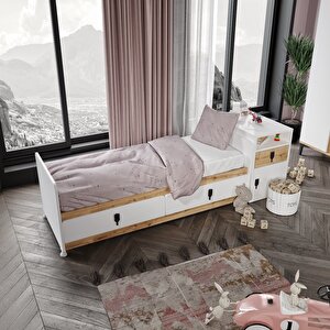 Pati̇ko Furni̇ture Rose R131 Büyüyebi̇len Beşi̇k Meşe