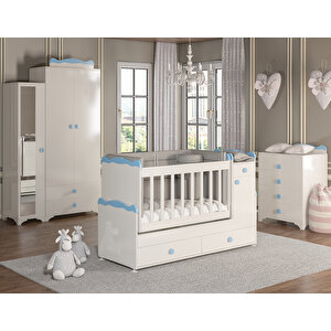Pati̇ko Babysun Bby 950 Mavi̇ Bebek Odasi Takimi