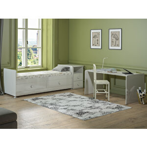 Pati̇ko Sw 704a Beyaz Büyüyebi̇len Bebek Odasi Takimi