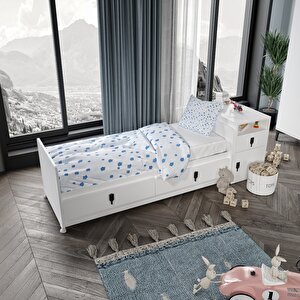 Pati̇ko Rose Büyüyen Bebek Odasi Takimi Beyaz