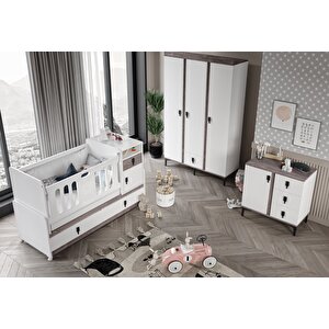 Pati̇ko Rose Büyüyen Bebek Odasi Takimi