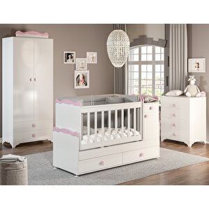 Pati̇ko Bby 970 Pembe Babysun Bebek Odasi Takimi