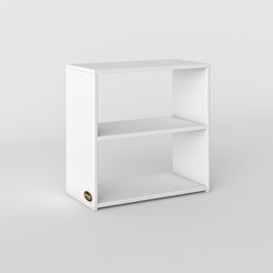 Komodin Riki Byz 60*60*30 Komidin Kitaplık Ayakkabılık Beyaz