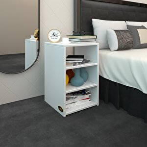 Komodin Panpan Byz 60*39*39 Komidin Kitaplık Ayakkabılık Beyaz
