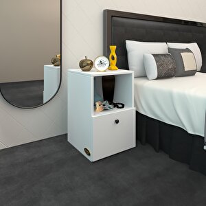 Komodin Yokatta Byz 60*39*39 Komidin Kitaplık Ayakkabılık Kapaklı Arkalıklı