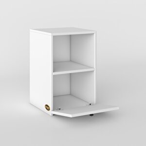Komodin Yokatta Byz 60*39*39 Komidin Kitaplık Ayakkabılık Kapaklı Arkalıklı