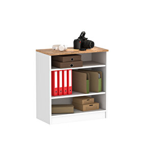 Dsd10420-Beyaz 2 Panjur Kapaklı Dosya Dolabı