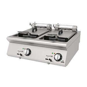 Aef-873 Fritöz Setüstü Çift Sepet 800x730x300 Mm Elk