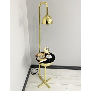 Karanfil Gold Tek Sehpalı Lambader