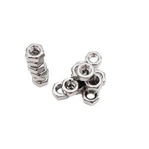 M6 Somun Galvanizli 50 Adet