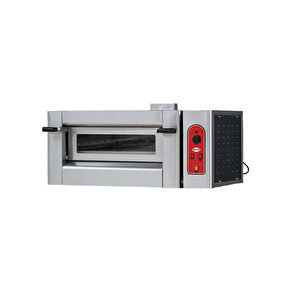 Emp.6g Pizza Fırını Tek Katlı Gazlı 6 X 30 Cm Pizza Kapasiteli - Doğalgazlı