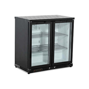 Jp Jp.ss.2 Bar Arkası Şişe Soğutucu-2 Çarpma Kapaklı-92x50,5x88,5 Cm
