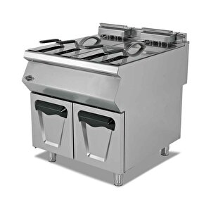 Emp.pls.7fg020 Gazlı Fritöz Dolaplı 16+16 Litre 80x73x85 Cm - Doğalgazlı