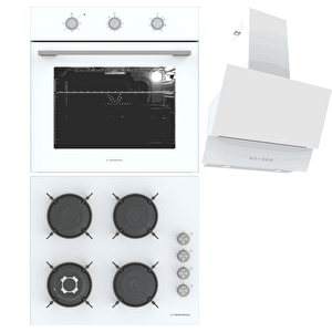 Ankastre Set (bo O6435c W + Bh P6194c W + Argemon Ww60)