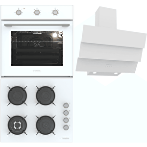 Ankastre Set (bo O6435c W + Bh P6194c W + Ch S6532c Ww)