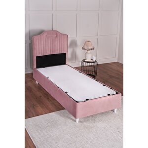 Royal Lux Sandıklı Baza Başlık Seti Pembe (yatak Dahi̇l Deği̇ldi̇r)