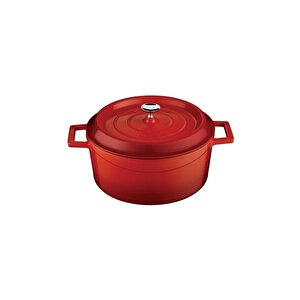 Yuvarlak Tencere Çap 24 Cm Edition Kırmızı